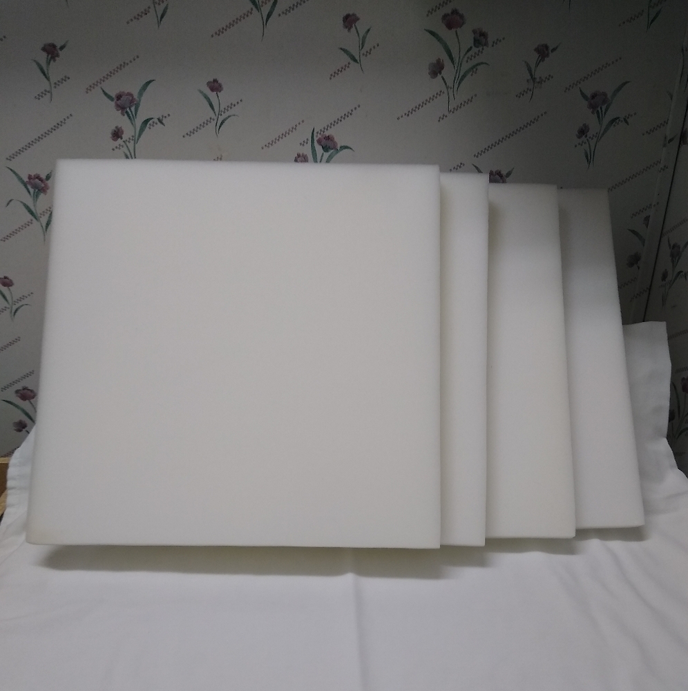 Foam inserts for chairs/seat pads
